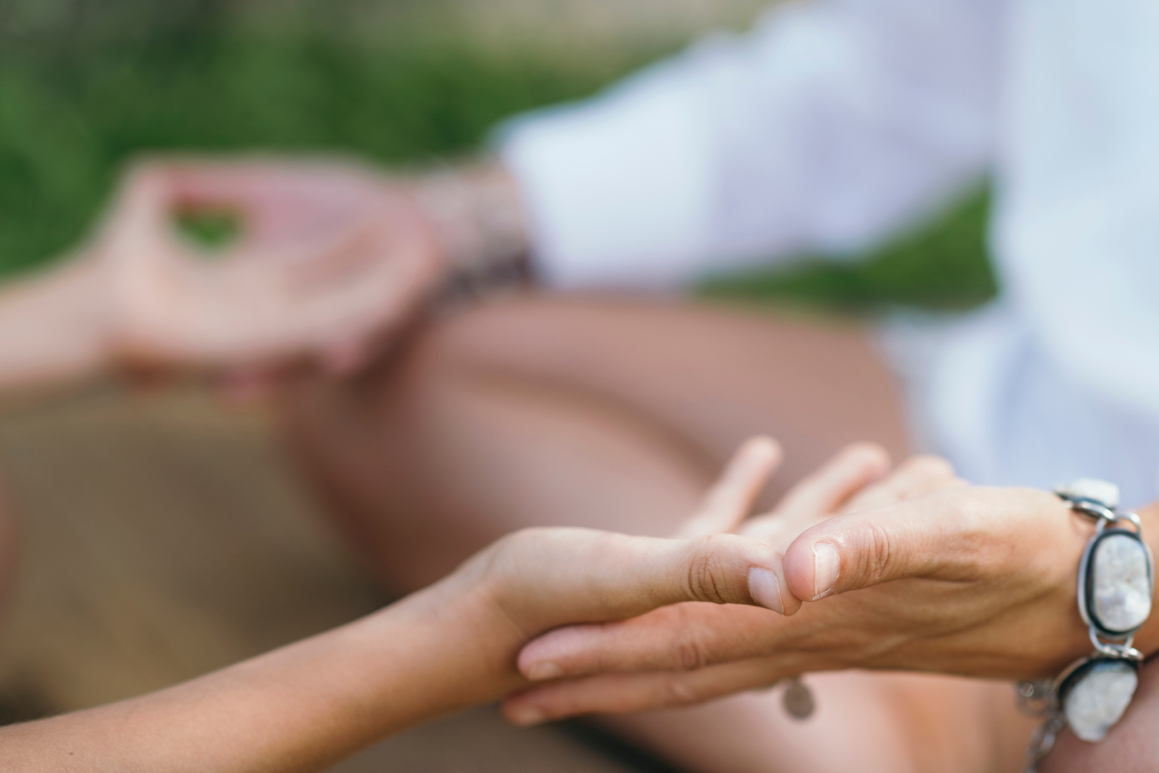 Healing Hands of a Spiritual Healer